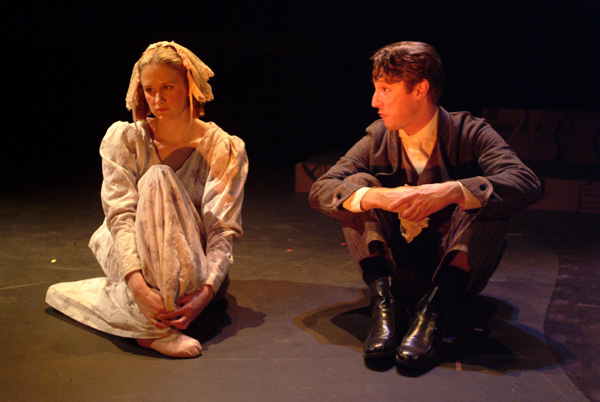 As Tom Gradgrind, with Heather Guiles as Louisa Gradgrind, in HARD TIMES at Book-It Repertory Theatre.